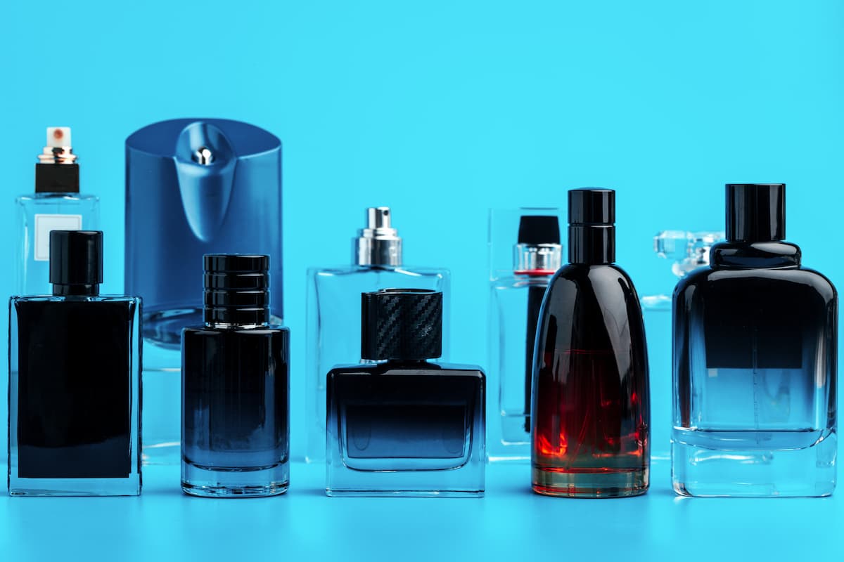 picture of bottles of cologne