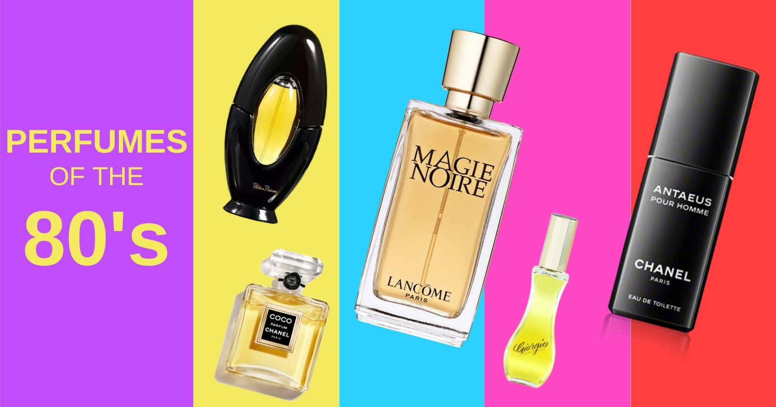 8 Popular 80s Perfumes and Colognes You Should Know